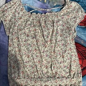 Floral Print Women's Top